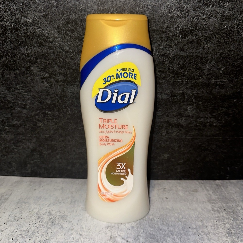 Jumbo Dial Triple Moisture Moisturizing Body Wash Shea Jojoba 21 Oz